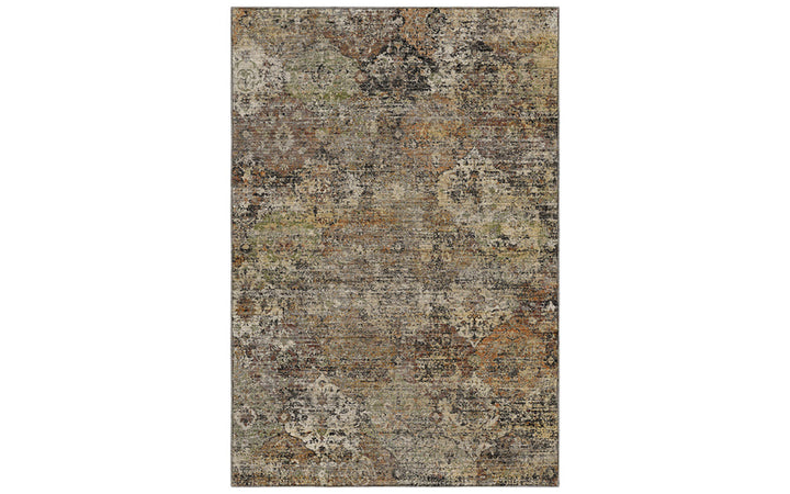 Dalyn Aristo Collection Taupe 8 x 10 Area Rug