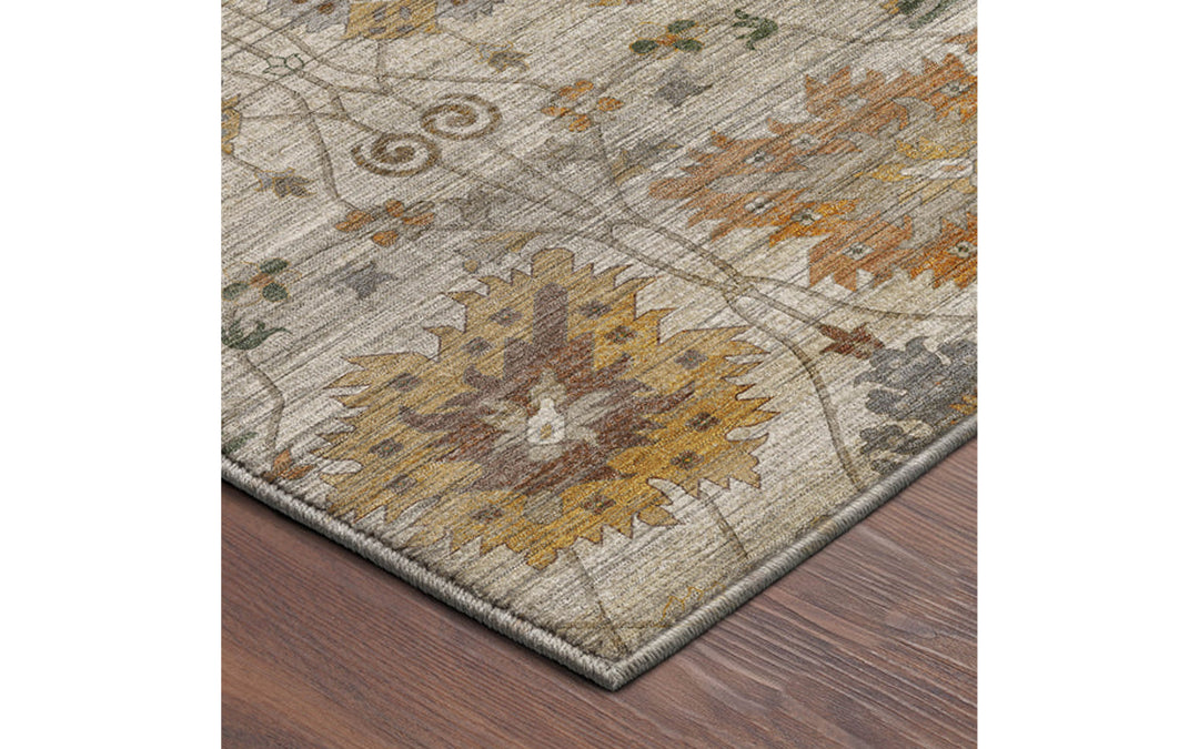 Dalyn Aristo Collection Ivory 6.6 x 9.9 Area Rug