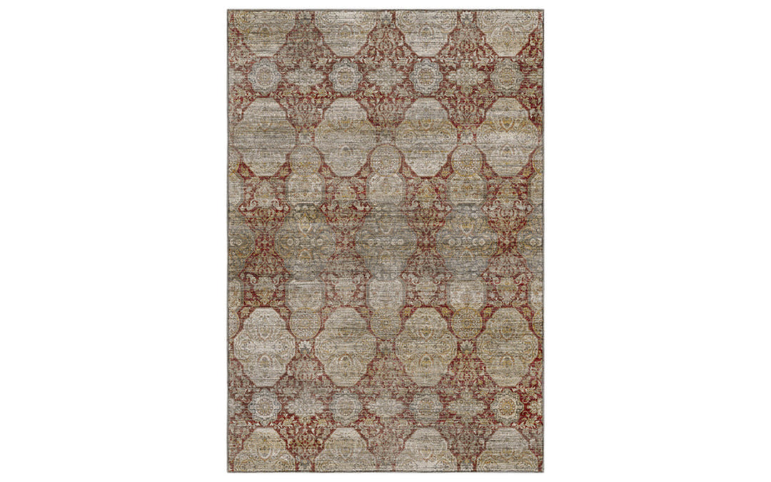 Dalyn Aristo Collection Burgundy 8 x 10 Area Rug