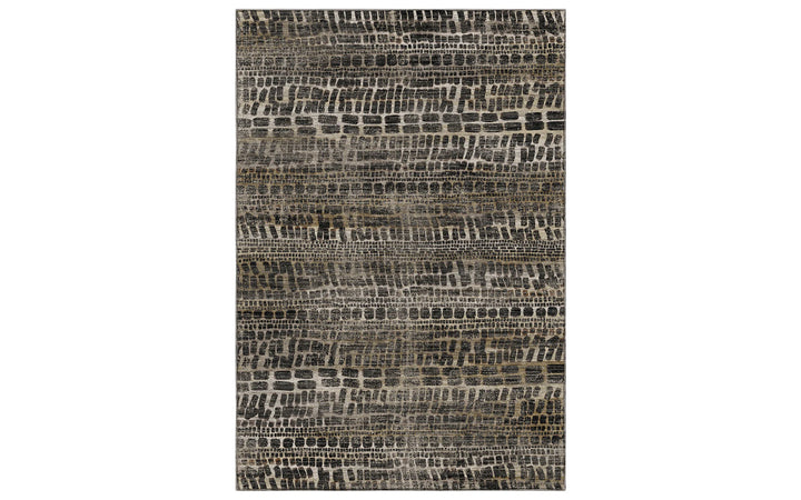Dalyn Nexus Collection Black 8 x 10 Area Rug