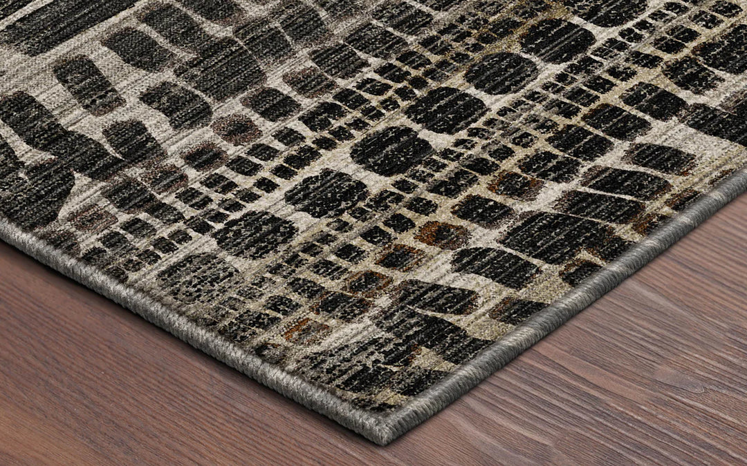 Dalyn Nexus Collection Black 8 x 10 Area Rug