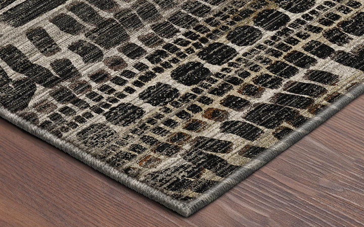 Dalyn Nexus Collection Black 8 x 10 Area Rug