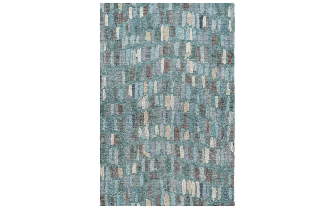 Dalyn Kenner Collection Teal 5 X 7.6