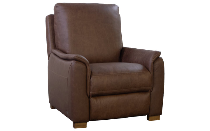 Violino Leather Push Back Recliner