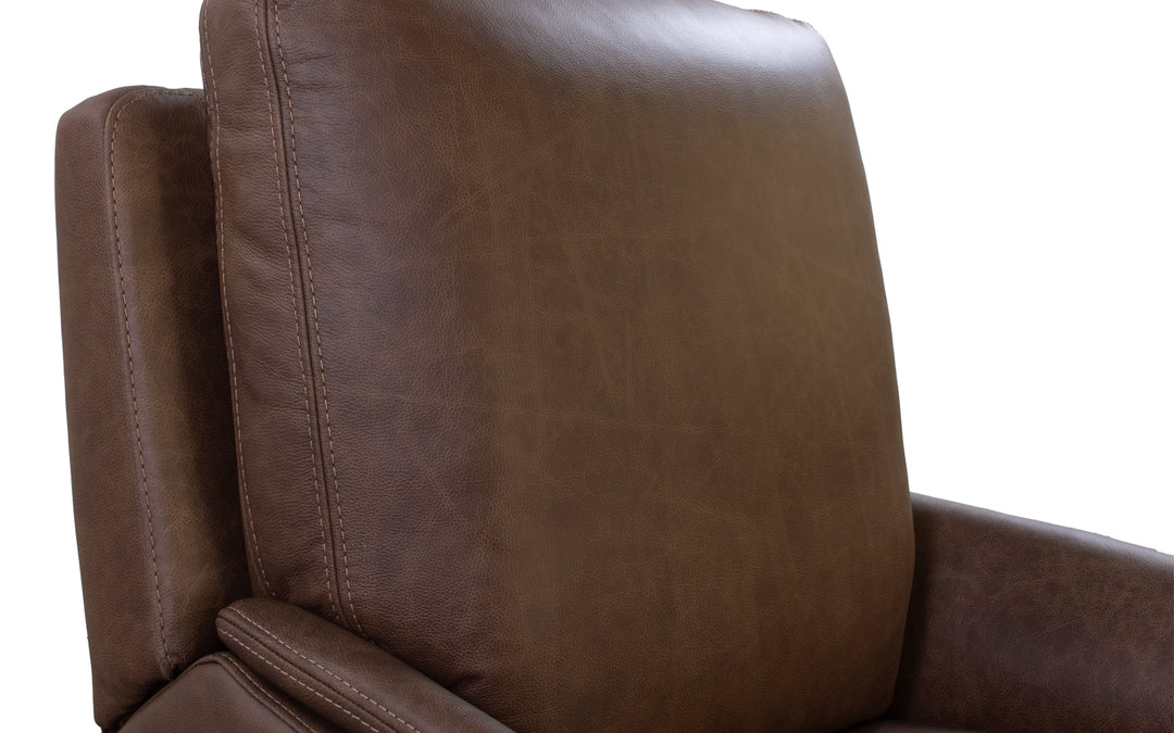 Violino Leather Push Back Recliner