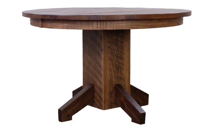 Reclaimed Oak Round Dining Table