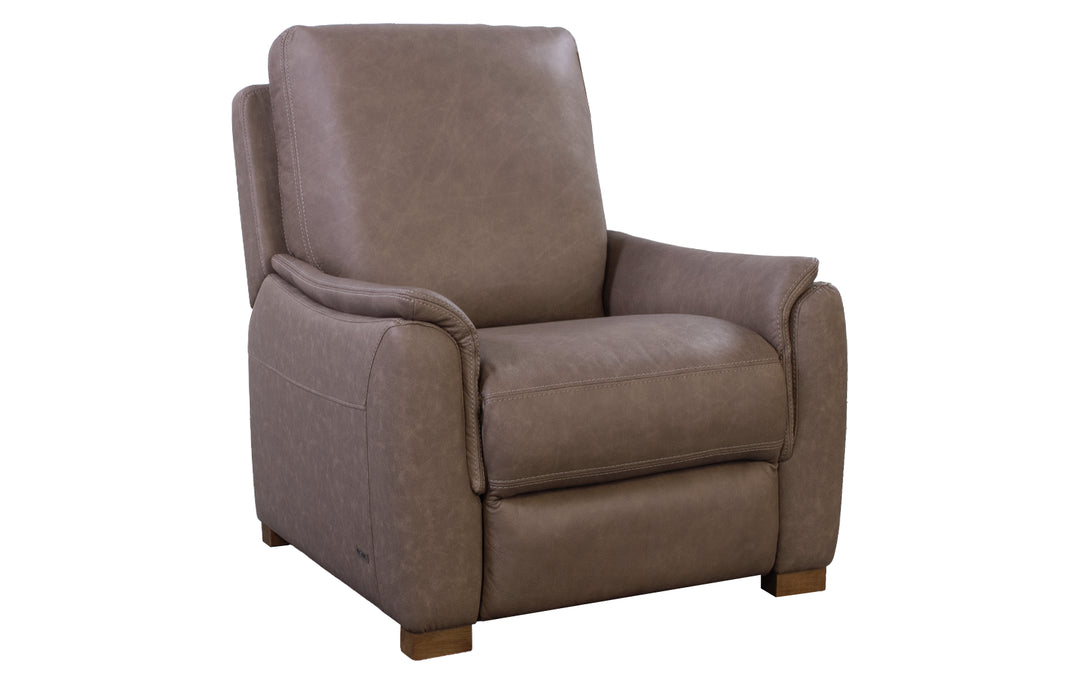 Violino Leather Push Back Recliner