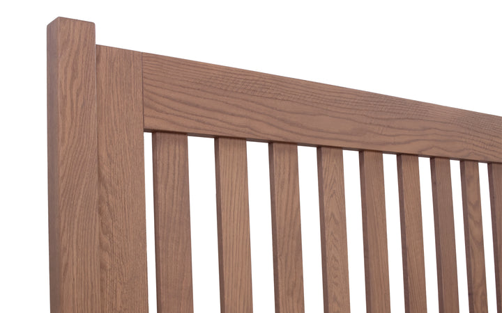 Oak King Bed