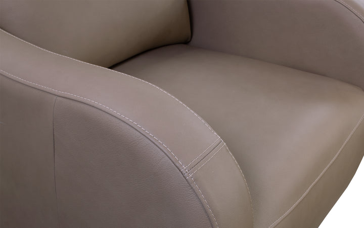 Elran Leather Laurence Power Recliner Rocker