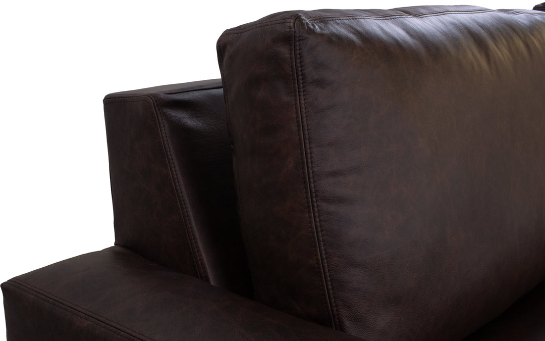 Stone & Leigh Juno Leather Loveseat