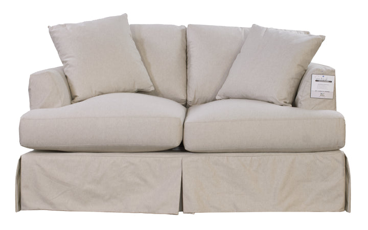 Stone & Leigh Upholstered Bentley Slip Cover Loveseat