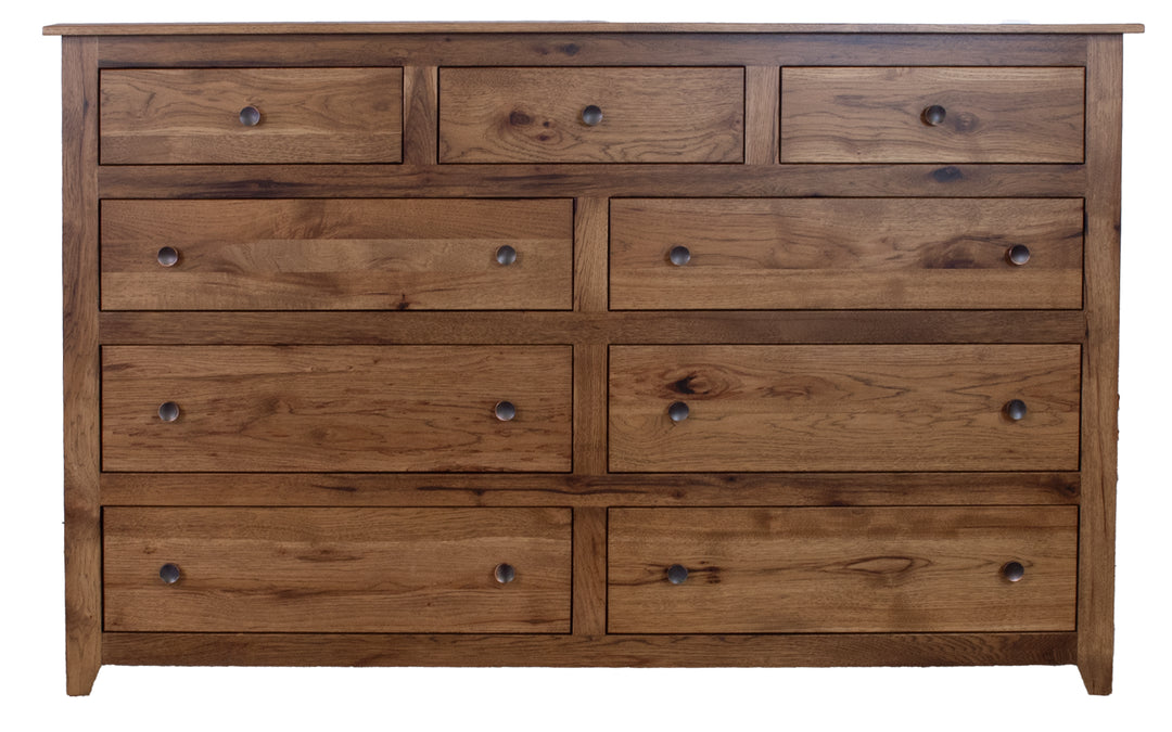 Rustic Hickory Dresser