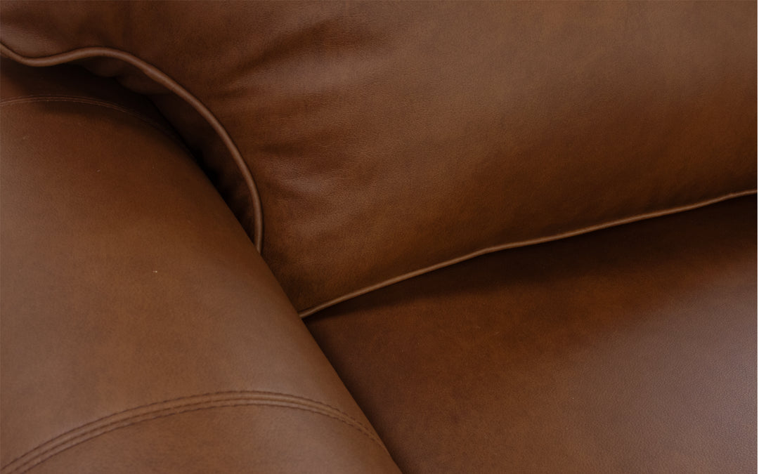 Leather Smith Brothers Sofa