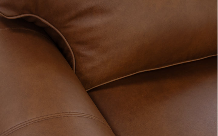 Leather Smith Brothers Sofa