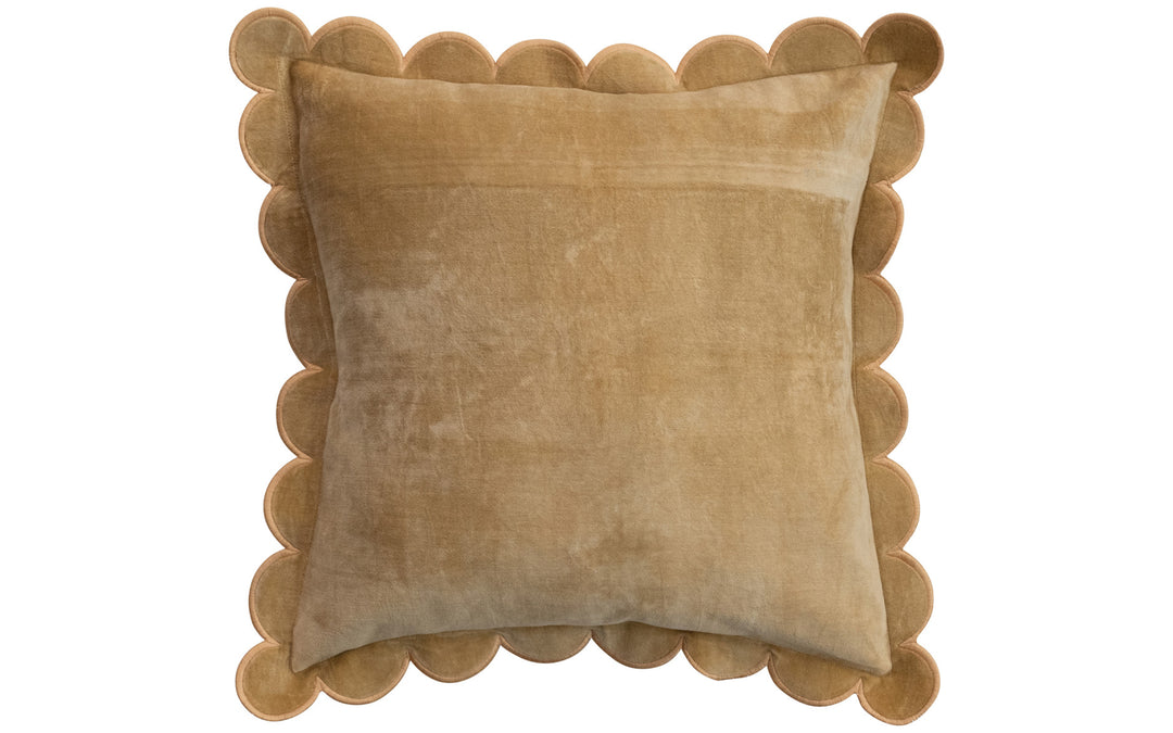 Scalloped Pillow