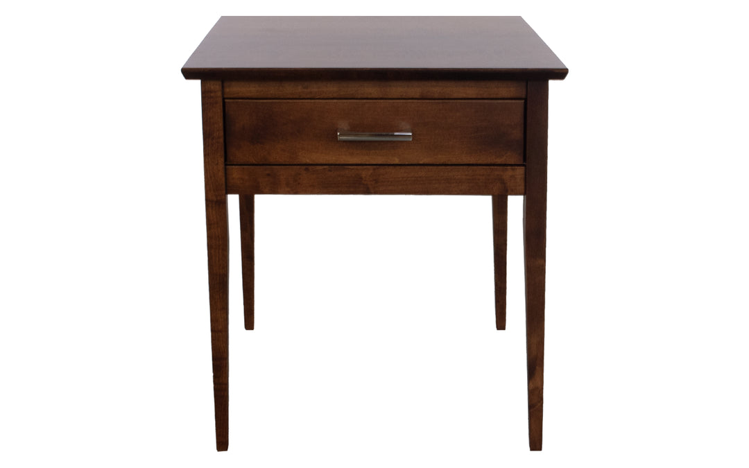 Brown Maple End Table