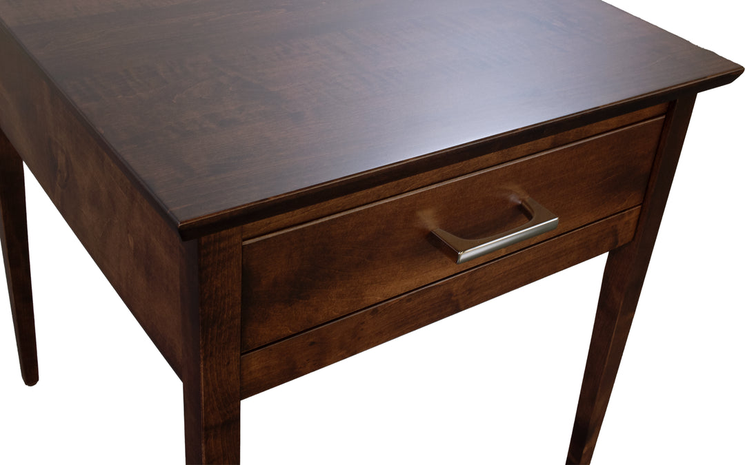 Brown Maple End Table
