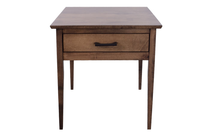 Brown Maple End Table