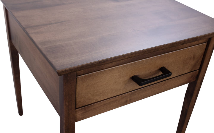 Brown Maple End Table