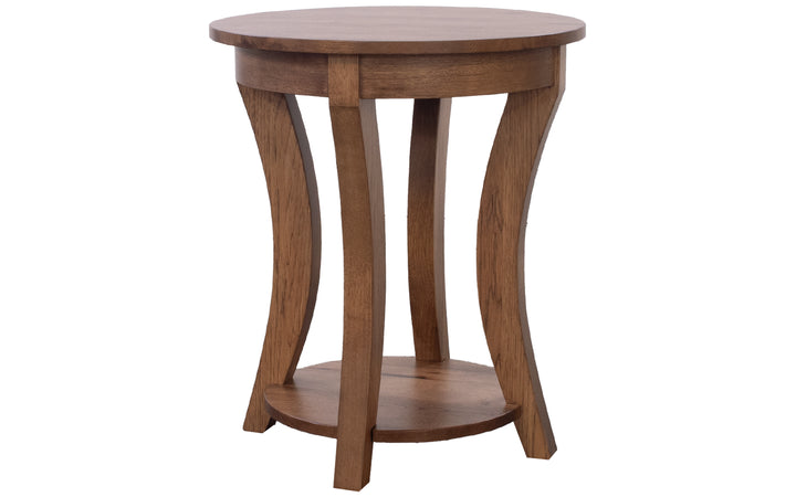 Rustic Hickory End Table