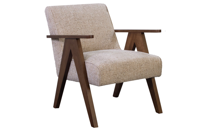 Best Upholstered & Wood Accent Chair