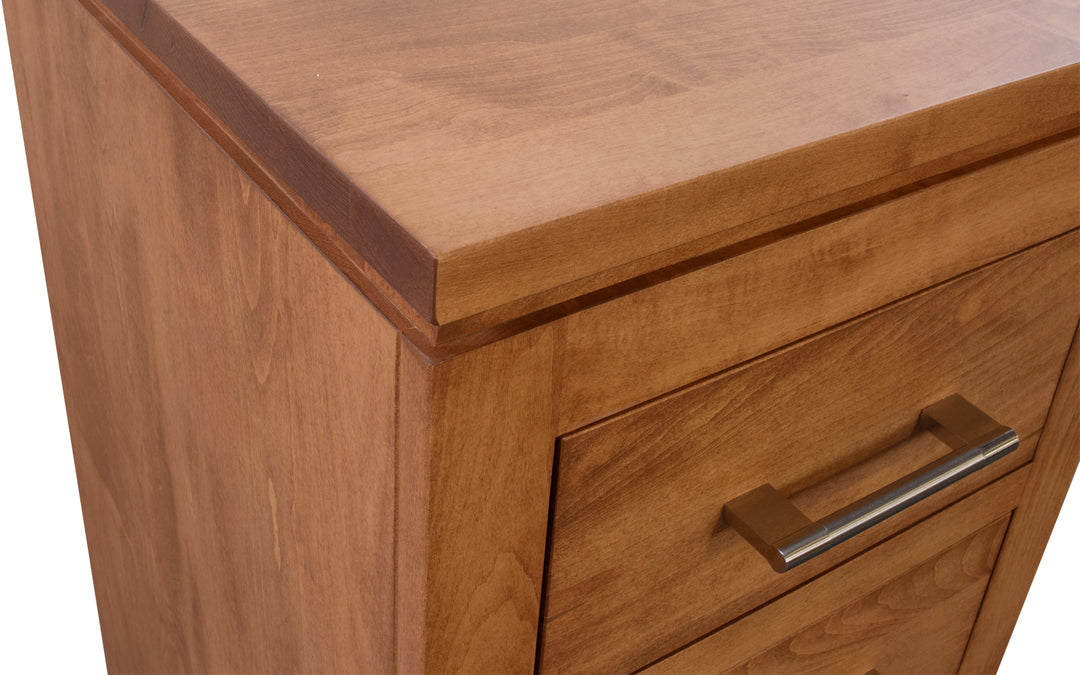 Brown Maple Nightstand