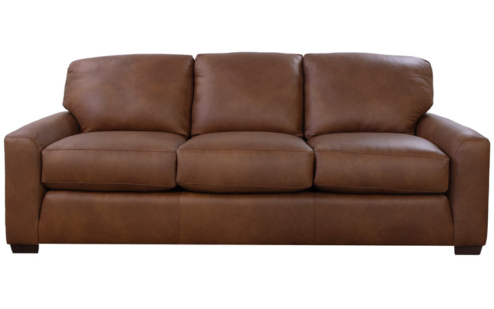 Smith Brothers Leather Sofa