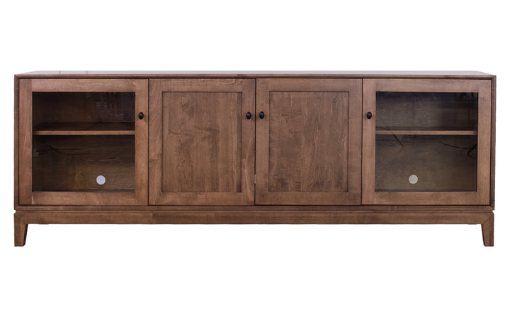 Brown Maple TV Console