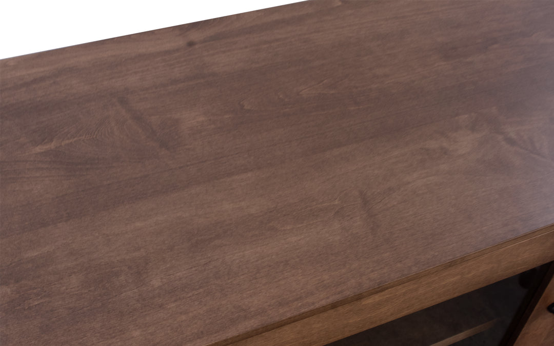 Brown Maple TV Console