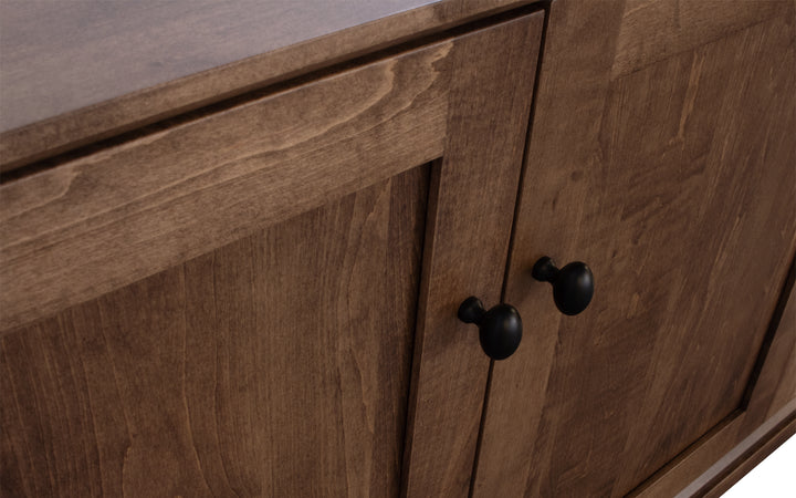 Brown Maple TV Console