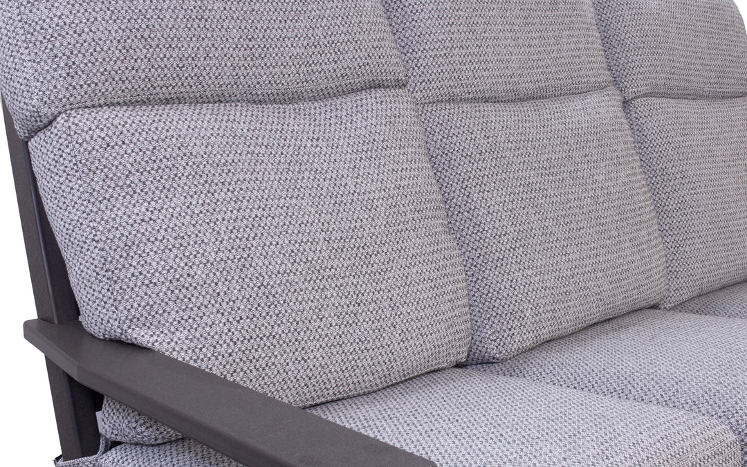 Outdoor Cushioned Sofa - Coffee & Tropicana Granite