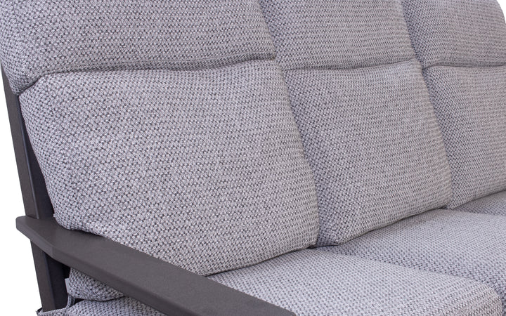 Outdoor Cushioned Sofa - Coffee & Tropicana Granite