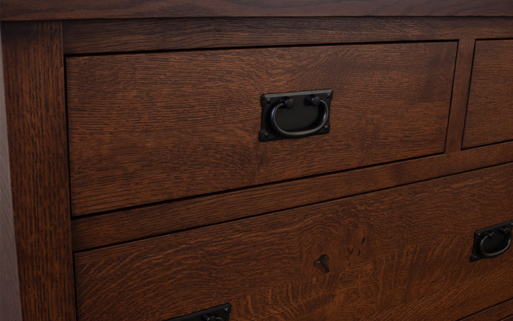 Rustic Quartersawn White Oak Dresser