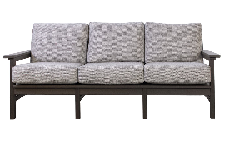 Outdoor Cushioned Sofa - Coffee & Tropicana Granite