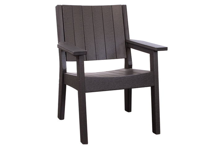 Outdoor Dining Chat Chair - Coffee