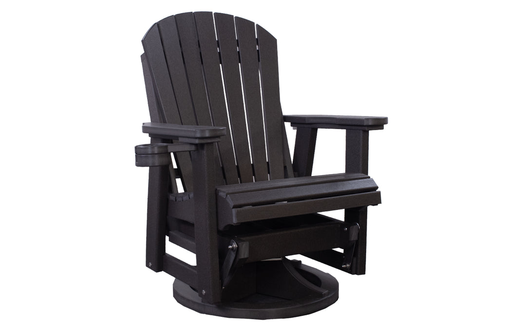 Outdoor Swivel Glider - Coffee