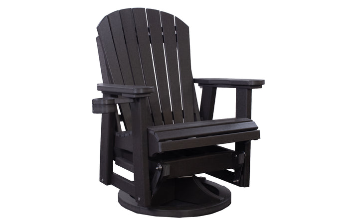 Outdoor Swivel Glider - Coffee