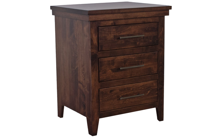 Brown Maple Nightstand