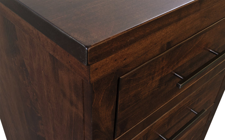 Brown Maple Nightstand