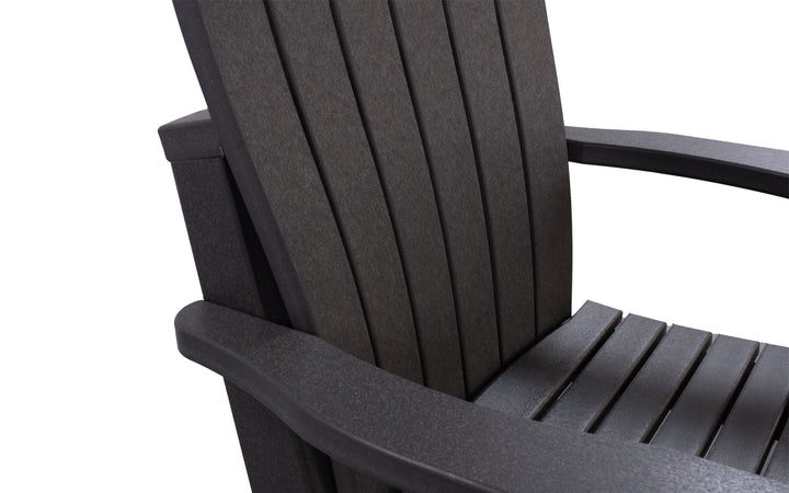 Outdoor Dining Chair with Lumbar - Coffee