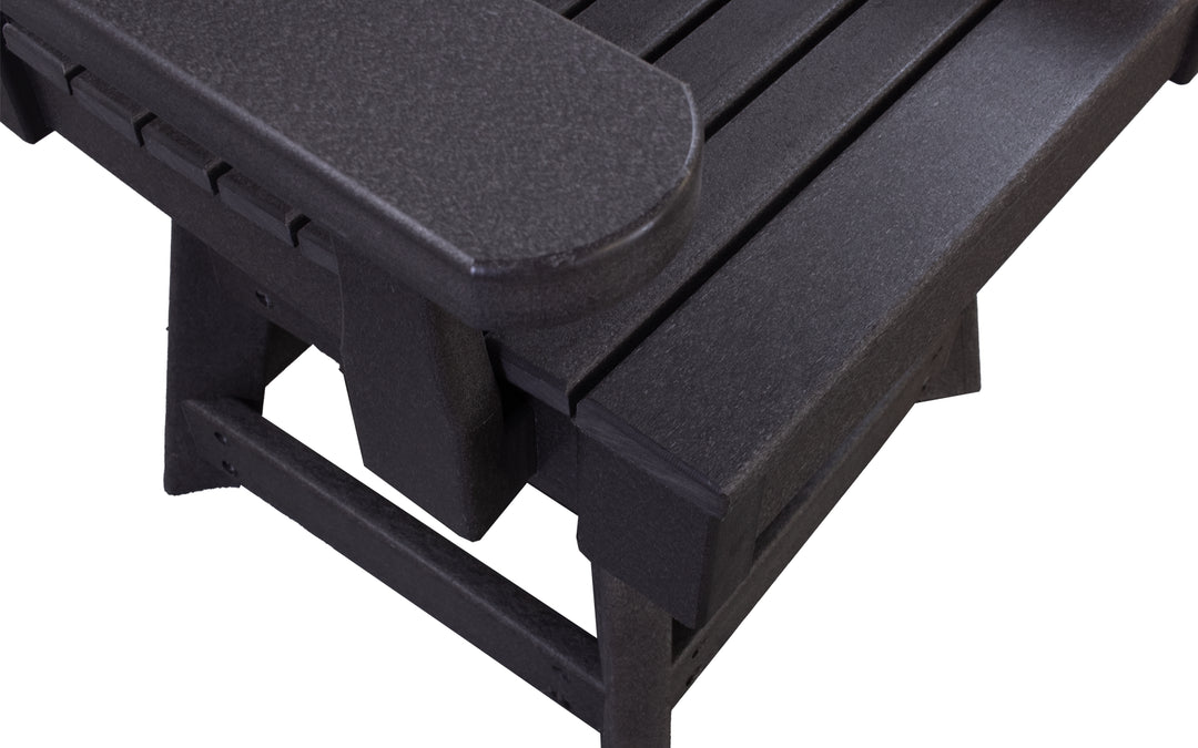 Outdoor Swivel Rocker Dining Chair - Coffee