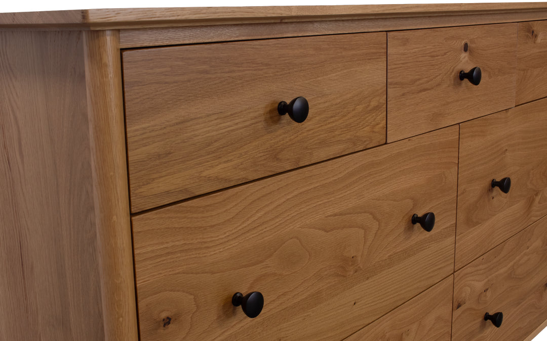 Rustic White Oak Dresser