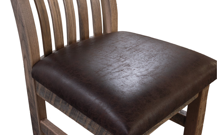 Reclaimed Upholstered Dining Chair