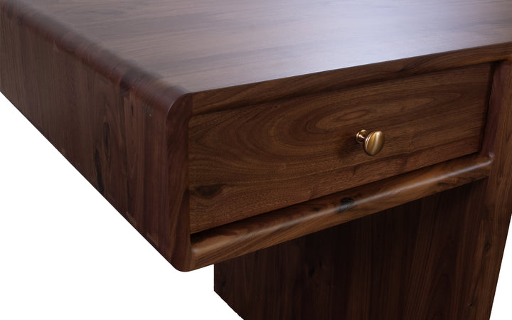 Rustic Walnut Desk