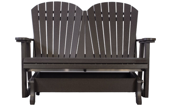 Outdoor Loveseat Glider - Coffee