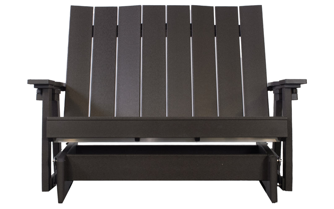 Outdoor Loveseat Glider - Coffee