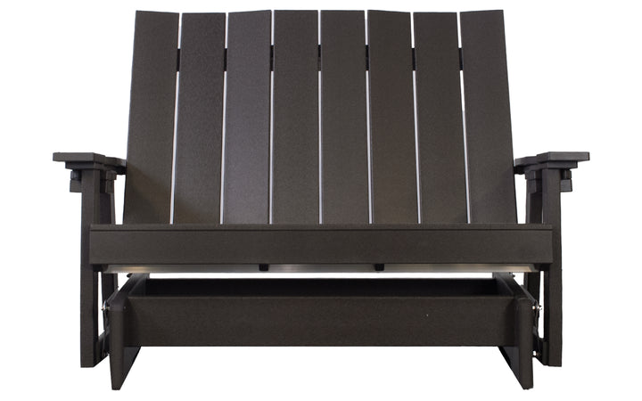 Outdoor Loveseat Glider - Coffee