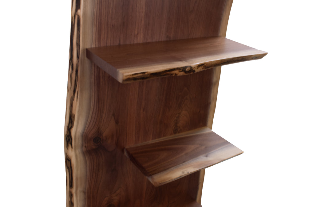 Walnut Live Edge Shelf