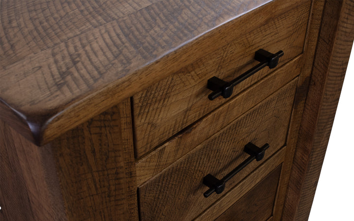 Rustic Hickory Reclaimed Nightstand