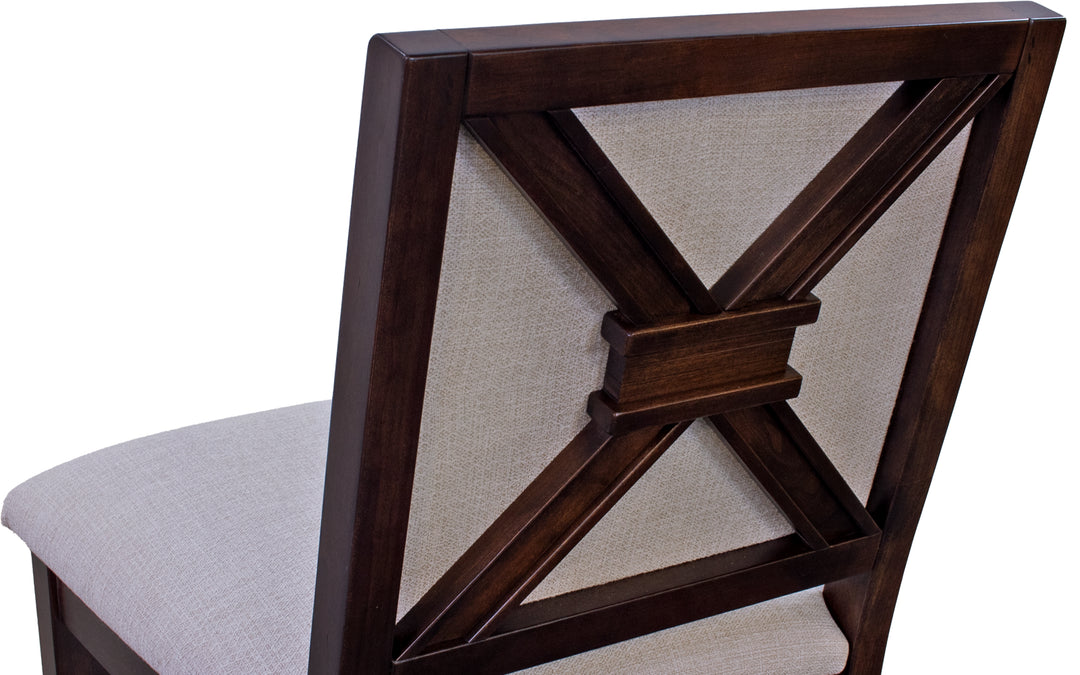 Spa Cherry & Upholstered Dining Chair